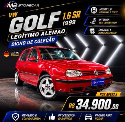 VOLKSWAGEN GOLF 1.6 MI 8V GASOLINA 4P MANUAL
